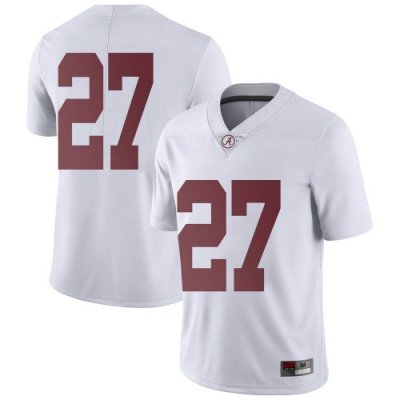 Men's Alabama Crimson Tide #27 Joshua Robinson White Limited NCAA College Football Jersey 2403GHIX3